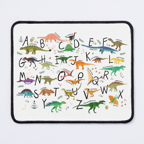 Item preview, Colorful Dinosaur Alphabet for Kids designed and sold by piccalilli22.