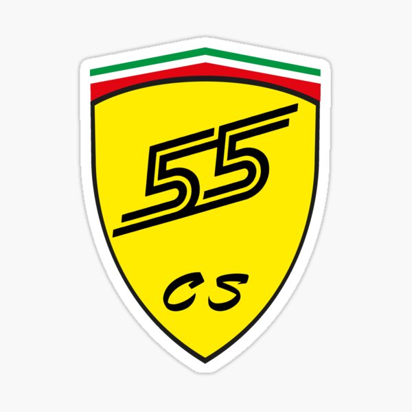 2 stickers autocollant Ferrari sponsor decal logo