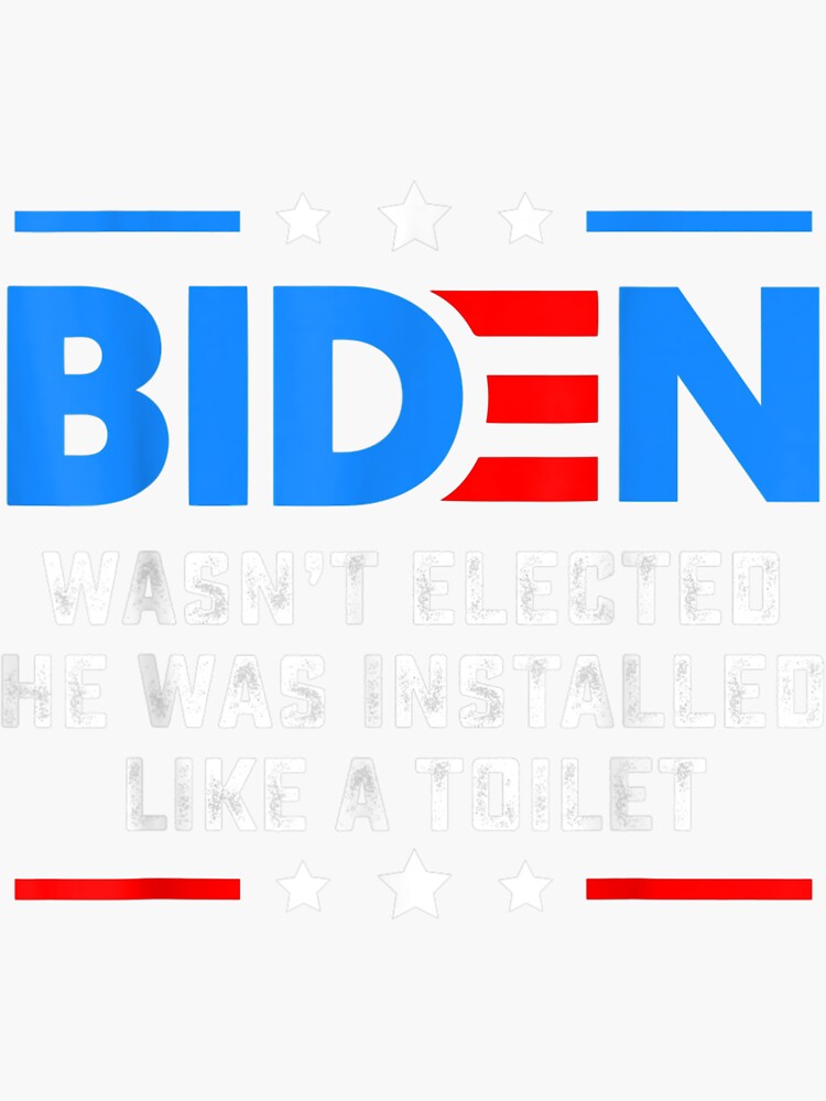 Joe Biden Jumpscare Sticker for Sale by smokelessmeth