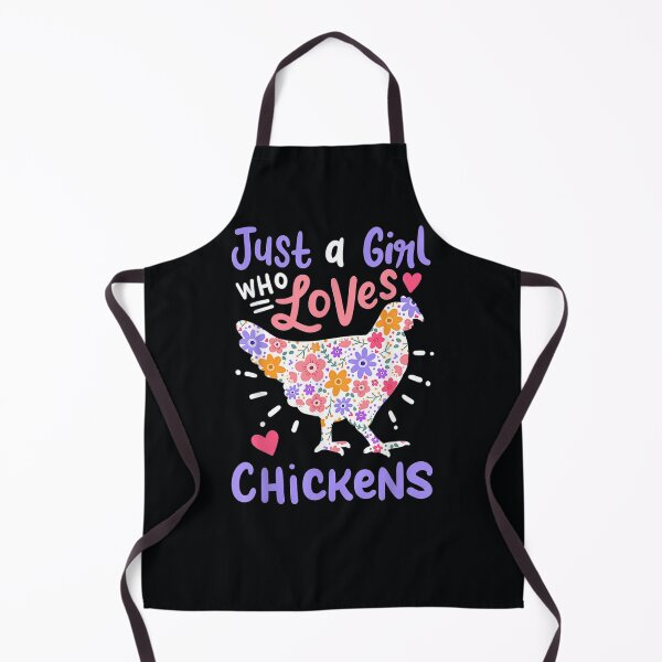 Item preview, Just A Girl Who Loves Chickens Chicken Hen Love Cute designed and sold by DeannaMarks.