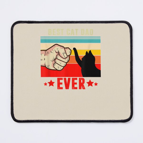 Item preview, Best Cat Dad Ever, Funny Cat Dad Father Vintage Gift designed and sold by VerityKingStore.