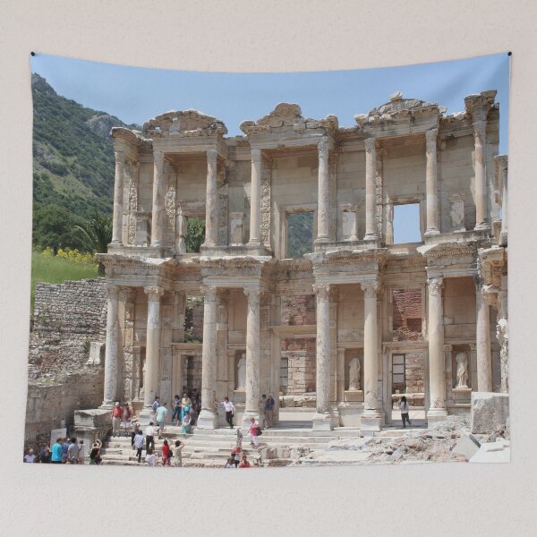 Item preview, Ancient Ephesus Library Turkiye designed and sold by taiche.