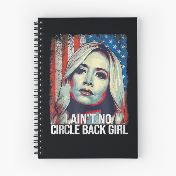Item preview, Kayleigh McEnany I Ain't No Circle Back Girl American Flag designed and sold by DeannaMarks.