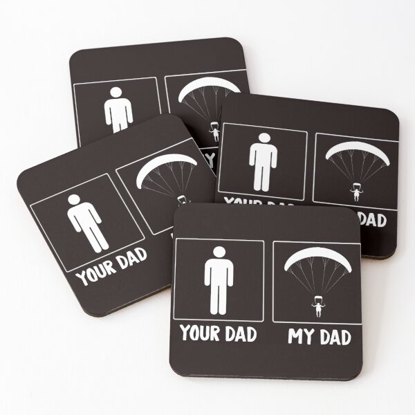 Item preview, Your Dad my Paragliding Dad, Paragliding Quote, Paragliding Design, Funny Paragliding designed and sold by Aerial Addicts.