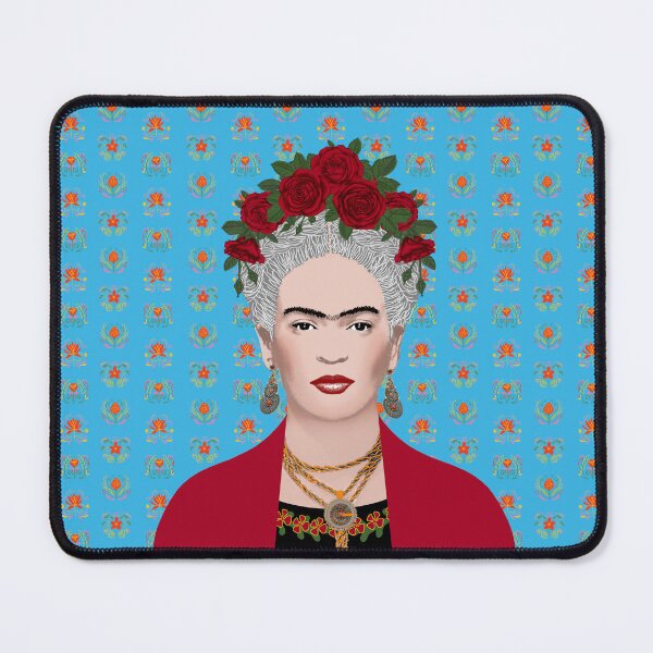 Item preview, Frida Gray - Blue Garden (Fri) designed and sold by OG2U.