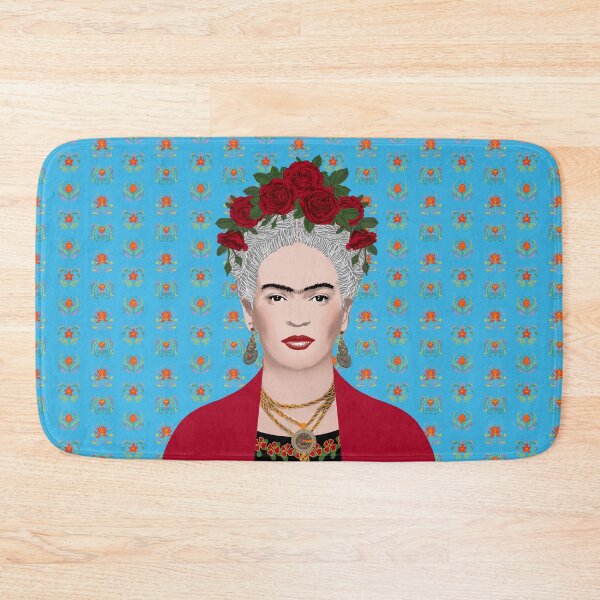 Item preview, Frida Gray - Blue Garden (Fri) designed and sold by OG2U.