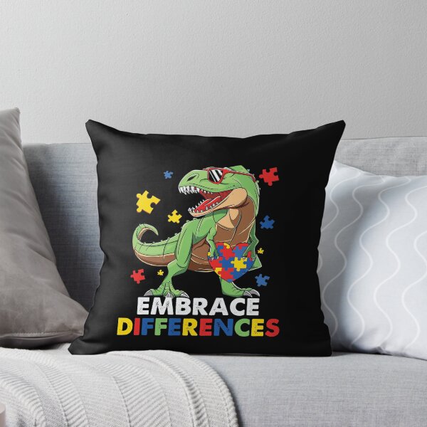Item preview, Embrace Differences Dinosaur Puzzle designed and sold by simplife-art.