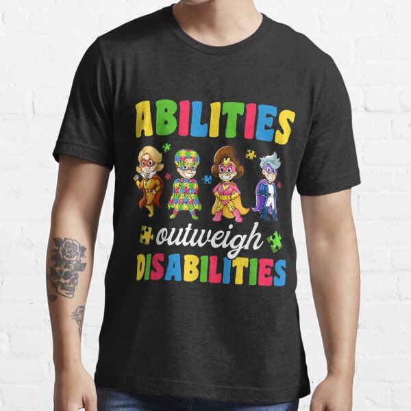 Item preview, Boys Toddler Autism Shirts Abilities Outweigh Disabilities designed and sold by janis88.