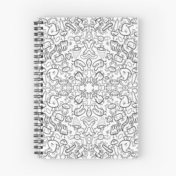 Item preview, Minimalist doodles art in a pattern design designed and sold by Zoo-co.