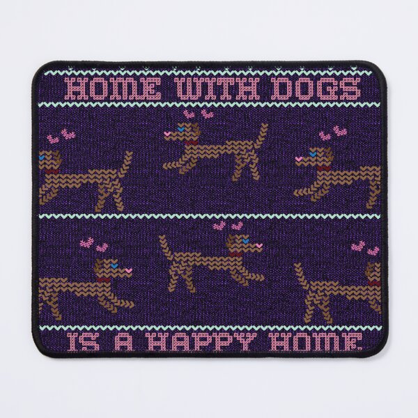 Item preview, Happy Home with Dogs - Ugly Sweater designed and sold by Unicorn7Magic.