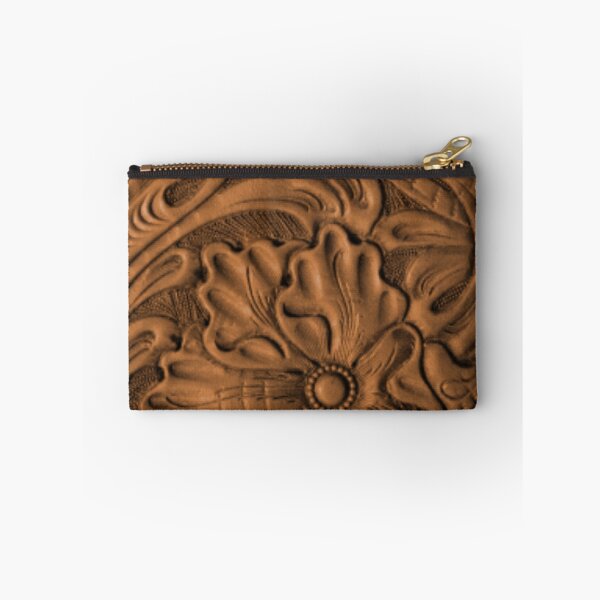 Item preview, Golden Tanned Tooled Leather Pattern designed and sold by TheGhostTown.