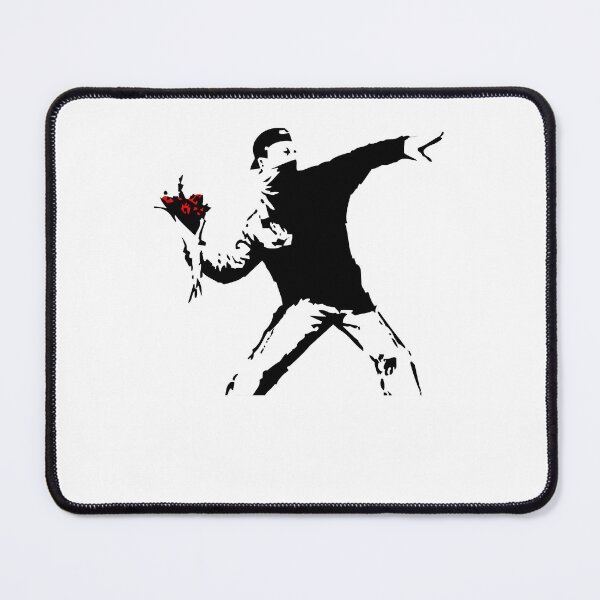 Item preview, Retro Style Arts Banksy Flower The Best Thrower Awesome Since designed and sold by NavarRotranShop.