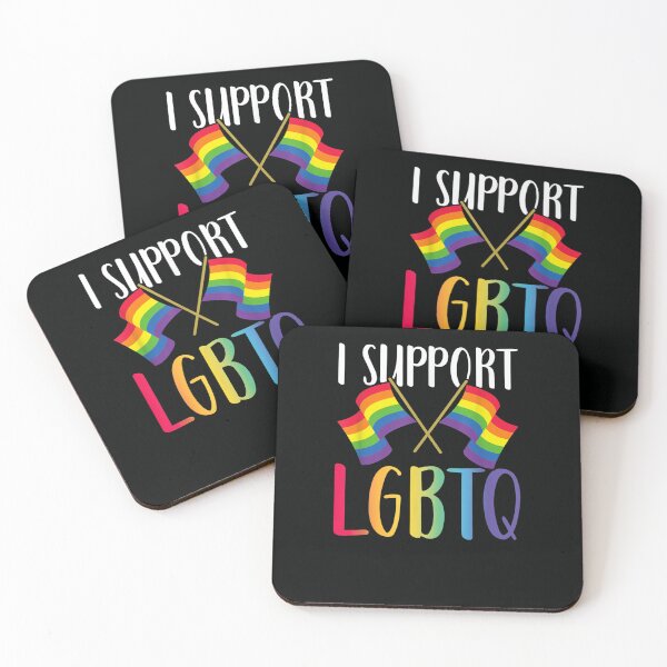 Item preview, LGBT Gay Pride Month I Support Lgbtq designed and sold by DeannaMarks.