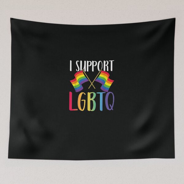 Item preview, LGBT Gay Pride Month I Support Lgbtq designed and sold by DeannaMarks.