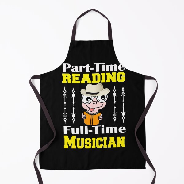 Item preview, Part-Time Reading Full-Time Musician Gift For Reading Lover Lightweight Sweatshirt designed and sold by rikazr6sr1.