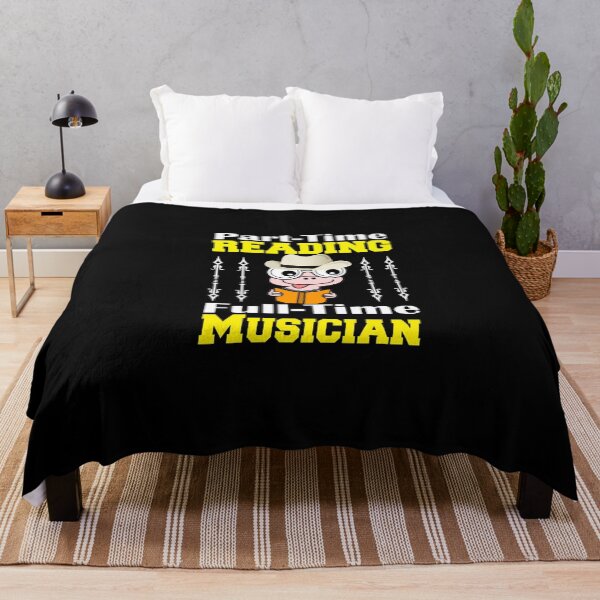 Item preview, Part-Time Reading Full-Time Musician Gift For Reading Lover Lightweight Sweatshirt designed and sold by rikazr6sr1.