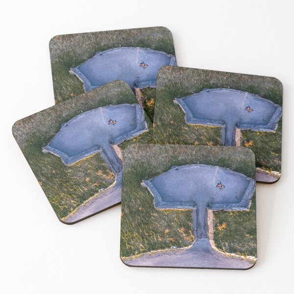 Item preview, Two People in Abstract Car Park Pattern designed and sold by StephenPower.