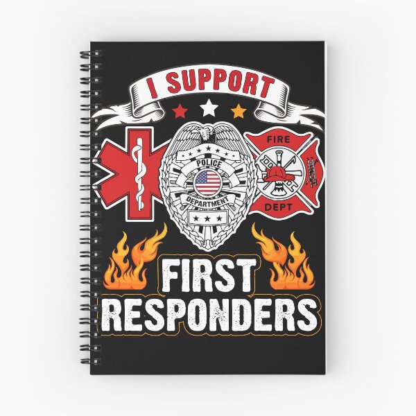 Item preview, I support the heroic firefighters who rush in first and leave last designed and sold by Chad6438.