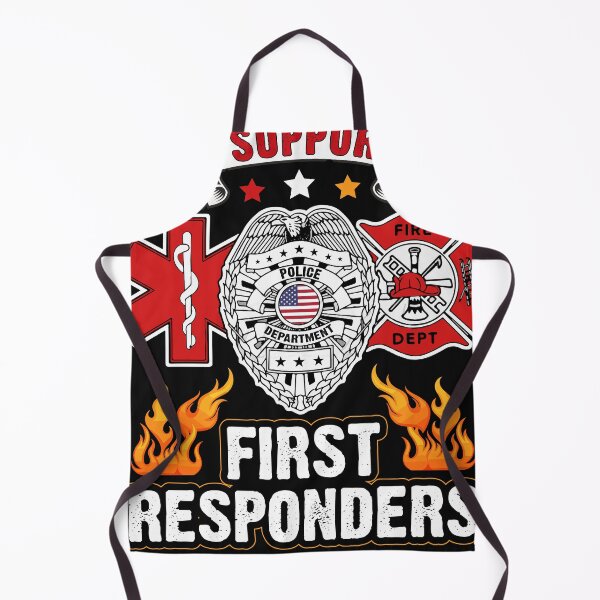Item preview, I support the heroic firefighters who rush in first and leave last designed and sold by Chad6438.