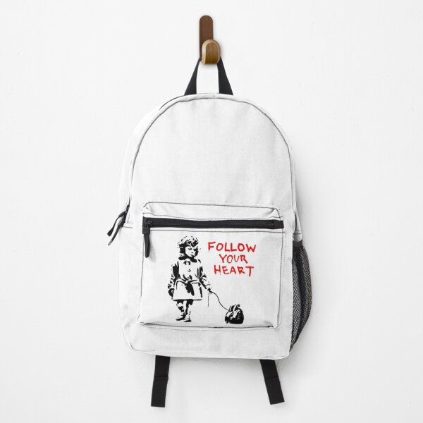 Item preview, Retro Style Arts Banksy Follow The Best Your Heart Awesome Since designed and sold by NavarRotranShop.