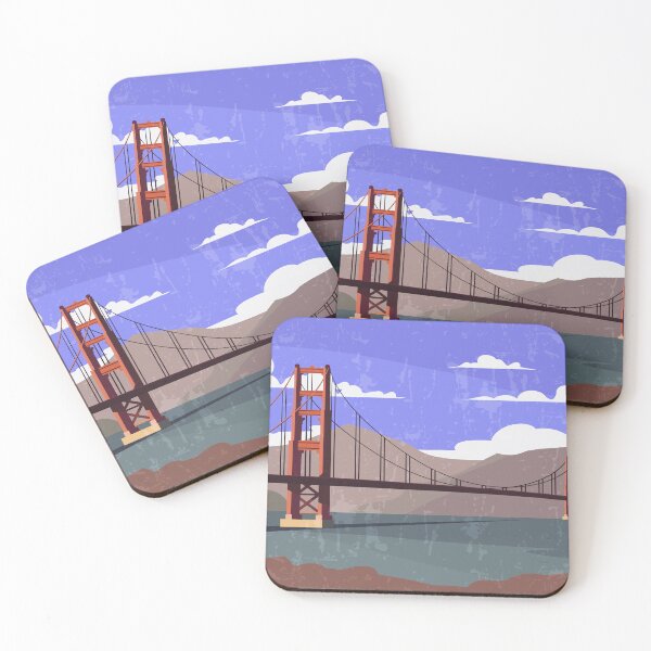 Item preview, San Francisco, California, USA - Retro travel minimalist poster designed and sold by GreekTavern1979.