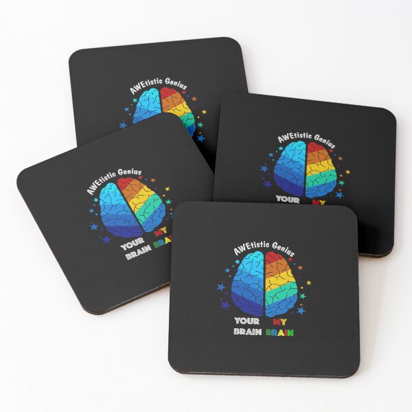 Item preview, Awetistic Genius Autism Awareness designed and sold by simplife-art.