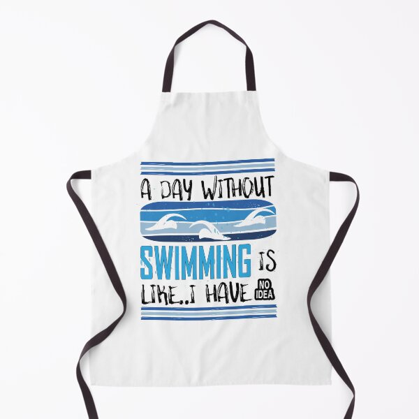 Item preview, A day without swimming is like just kidding i have no idea - Funny Swimming designed and sold by Heavdaiin.