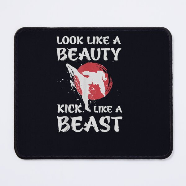 Item preview, Look Like A Beauty Kick Like A Beast Karate Kickboxing designed and sold by DeannaMarks.