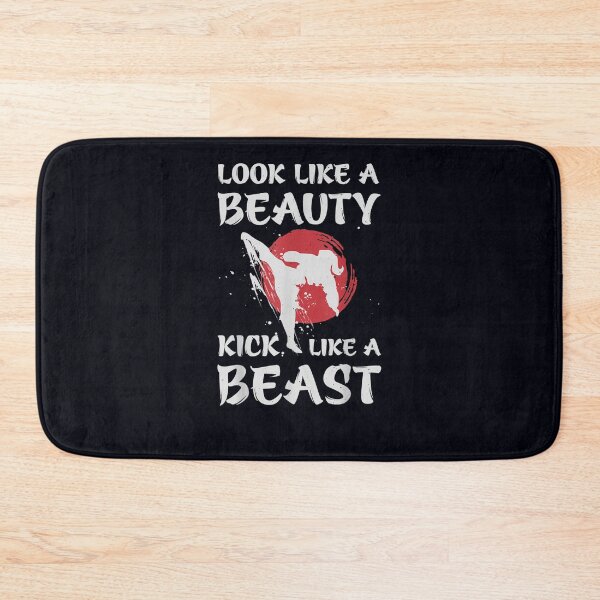 Item preview, Look Like A Beauty Kick Like A Beast Karate Kickboxing designed and sold by DeannaMarks.