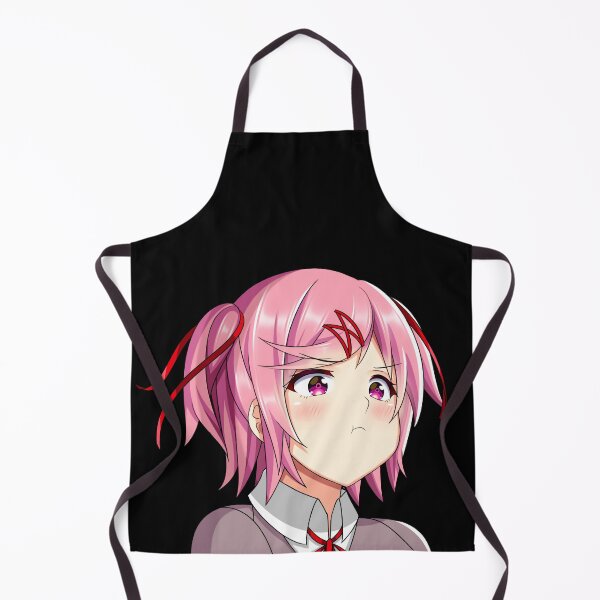 Item preview, Natsuki Cute Kawaii Anime Girl Pouting designed and sold by Kawaiifu69.