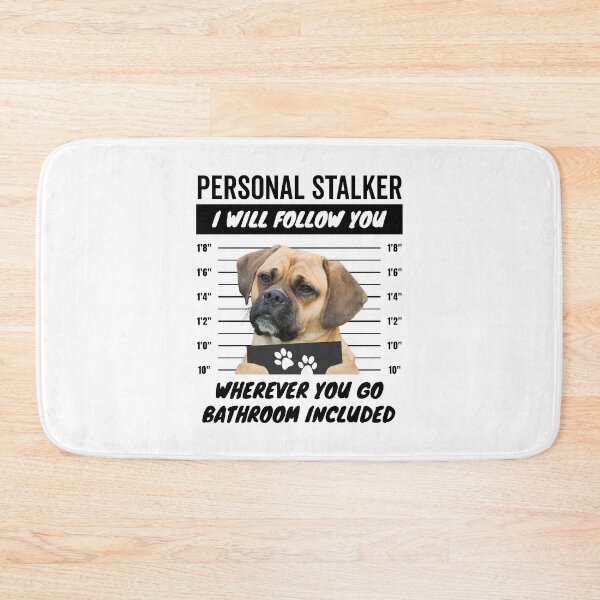 Item preview, Personal Stalker Dog – Puggle designed and sold by More Cute Dogs.