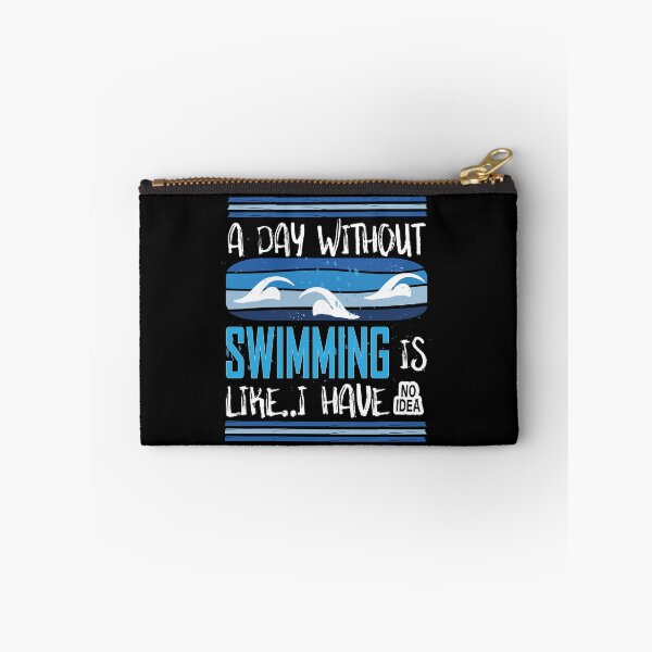 Item preview, A day without swimming is like just kidding i have no idea - Funny Swimming designed and sold by Heavdaiin.