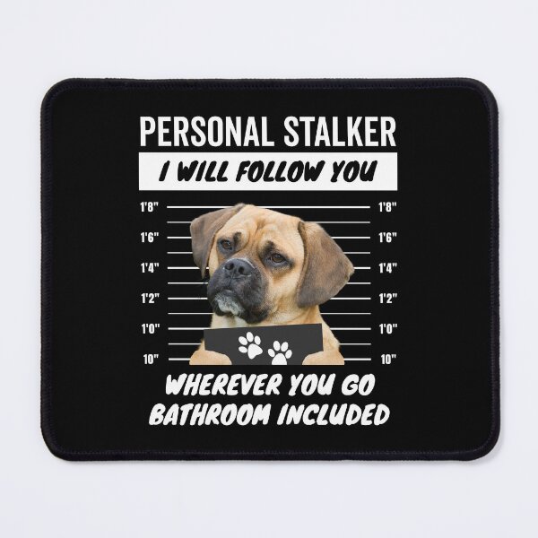 Item preview, Personal Stalker Dog – Puggle designed and sold by More Cute Dogs.