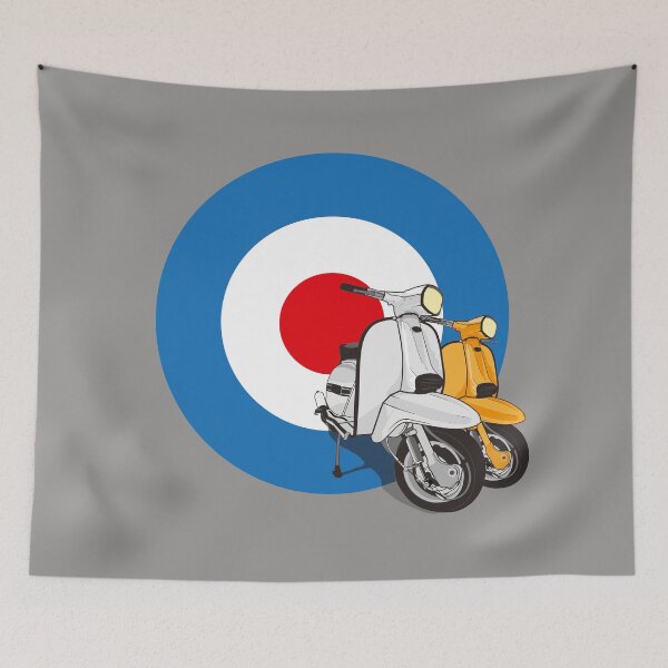 Item preview, Lambretta GP Scooters and RAF target designed and sold by peterpaz.