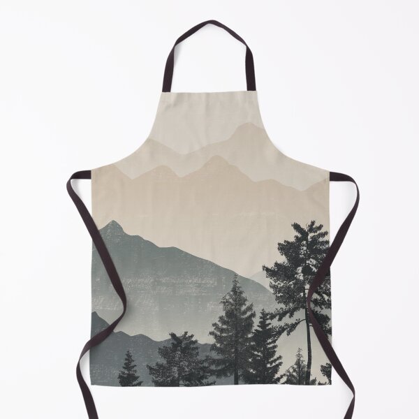 Item preview, Navy Blue Abstract Mountain Art 1A designed and sold by ArticraftShop.