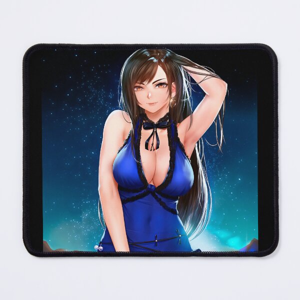 Item preview, Waifu Tifa Lockhart in dress Final Fantasy 7   designed and sold by Ecchi Girls Love.