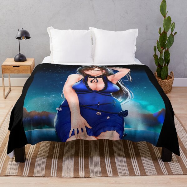 Item preview, Waifu Tifa Lockhart in dress Final Fantasy 7   designed and sold by Ecchi Girls Love.