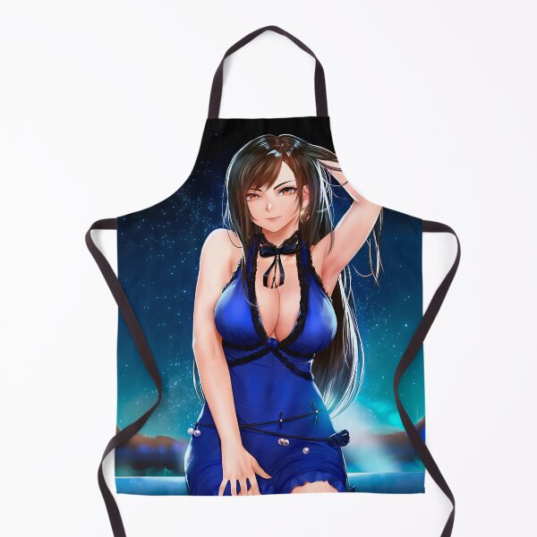 Item preview, Waifu Tifa Lockhart in dress Final Fantasy 7   designed and sold by Ecchi Girls Love.