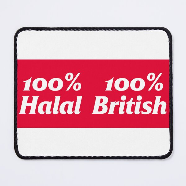 Item preview, 100% Halal, 100% British designed and sold by BlueSteelRose.