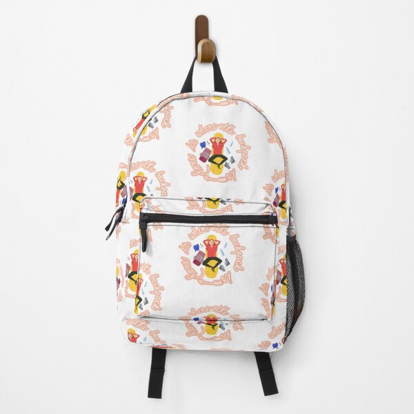 Item preview, Home is Where the Backpack is (pink) designed and sold by inkydragons.