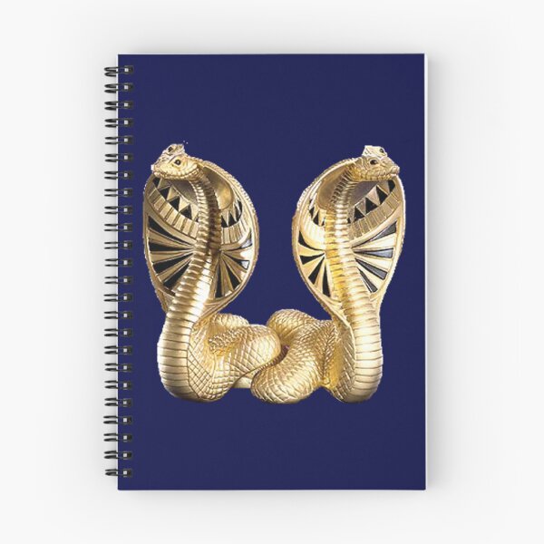 Item preview, Two golden Snakes the symbol of the pharaonic Egyptian for games lovers  designed and sold by AnadAA.