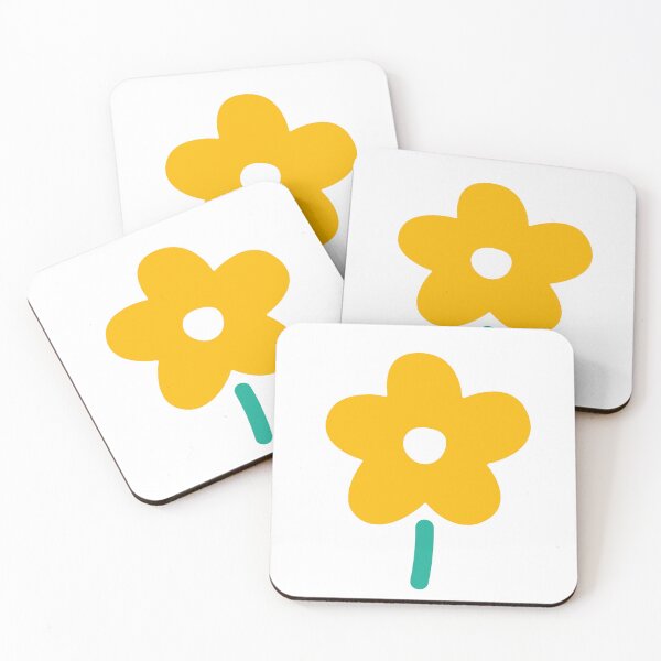 Item preview, Yellow Flower in White by Suzie London designed and sold by SuzieLondon.