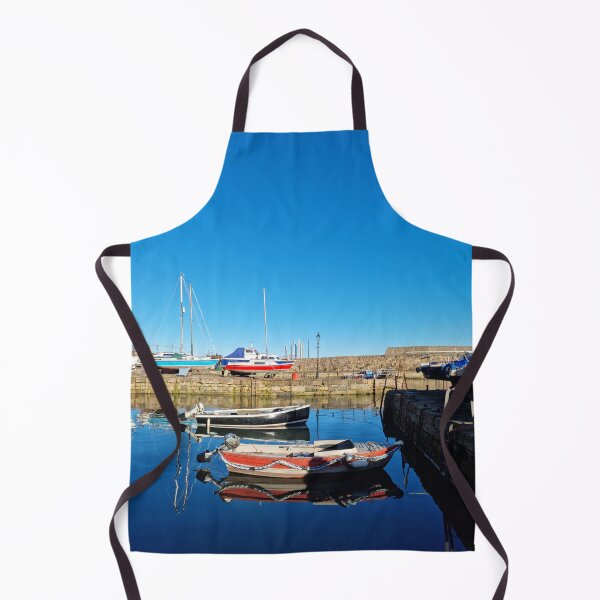 Item preview, Red boats in a harbour designed and sold by S-and-W-4ever.
