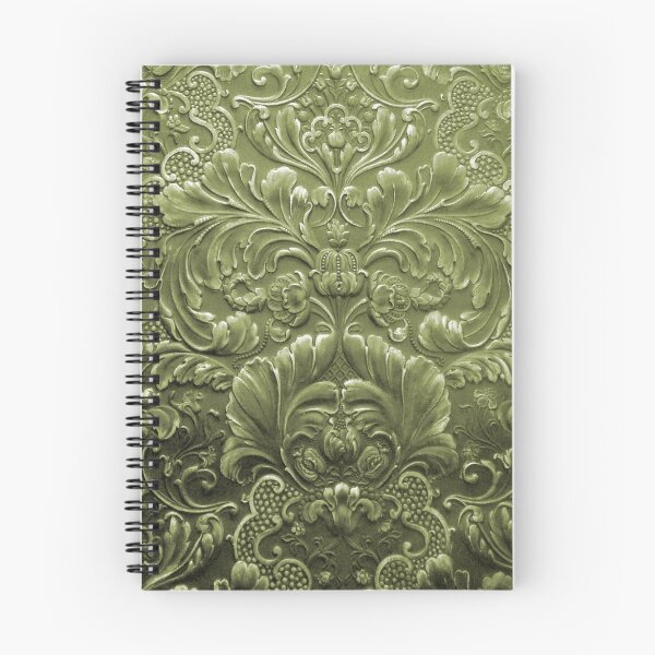 Item preview, Celery Tooled Leather Pattern designed and sold by TheGhostTown.