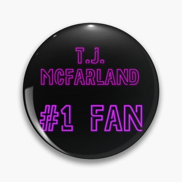 Item preview, T.J. McFarland #1 fan designed and sold by 2Girls1Shirt.