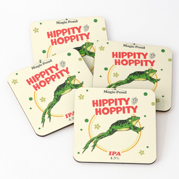 Item preview, Hippity Hoppity IPA Magic Pond Brewery designed and sold by wozzobstudios.