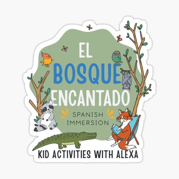 Item preview, El Bosque Encantado "Spanish Immersion" designed and sold by MadrigueraSM-.