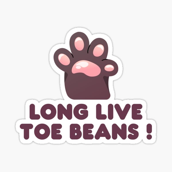 Item preview, Long Live Toe Beans designed and sold by yolaenijia.