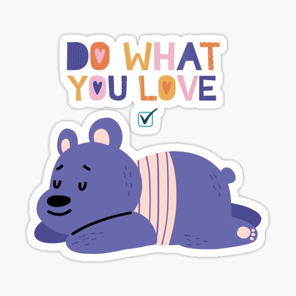 Do What you LOVE - TO DO Sticker