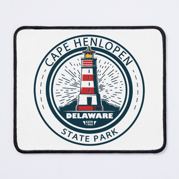 Item preview, Cape Henlopen State Park Delaware Badge designed and sold by KrisSidDesigns.
